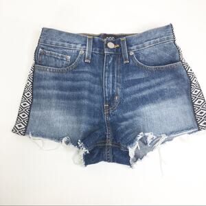 Urban Outfitters BDG‎ Womens Size 27 Girlfriend High Rise Jean Shorts Festival